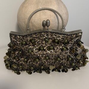 Elegant Beaded Evening Clutch